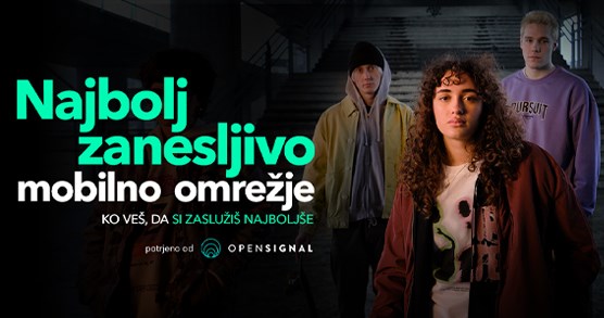 Telemach Slovenija: najzanesljivejše mobilno omrežje, ki povezljivost nadgrajuje s tehnologijo naslednje generacije