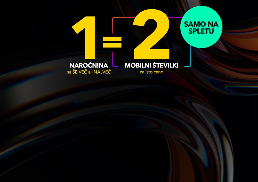 HP SLIDER Open Signal 1 EUR 12M in dodatna SIM