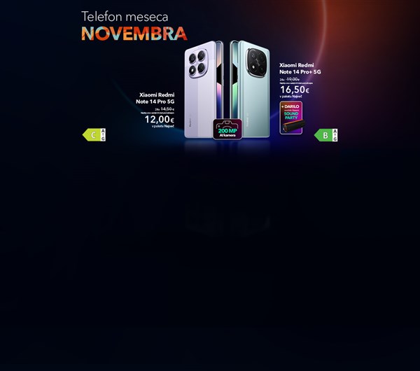 TELEFON MESECA HP SLIDER