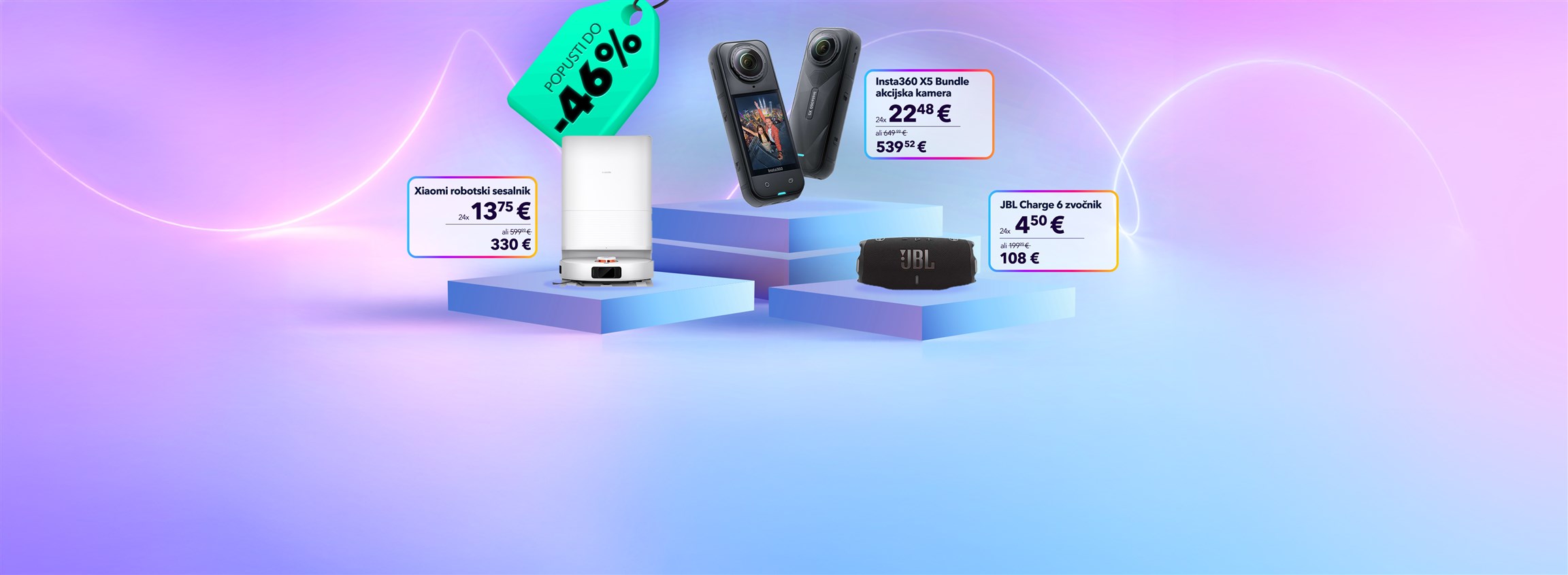 TELEMACH Razširjena ponudba naprav HP SLIDER