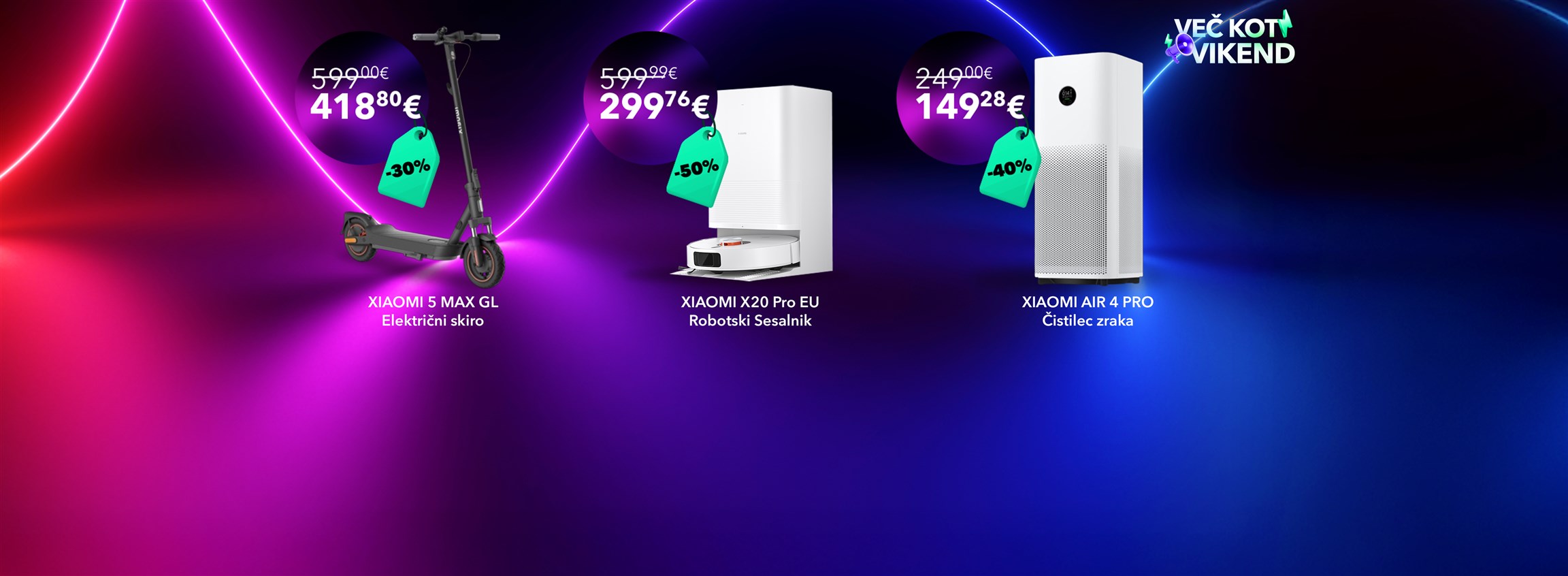 HP - VEČ KOT VIKEND SLIDER