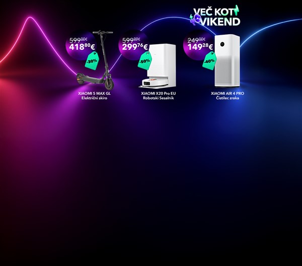 HP - VEČ KOT VIKEND SLIDER