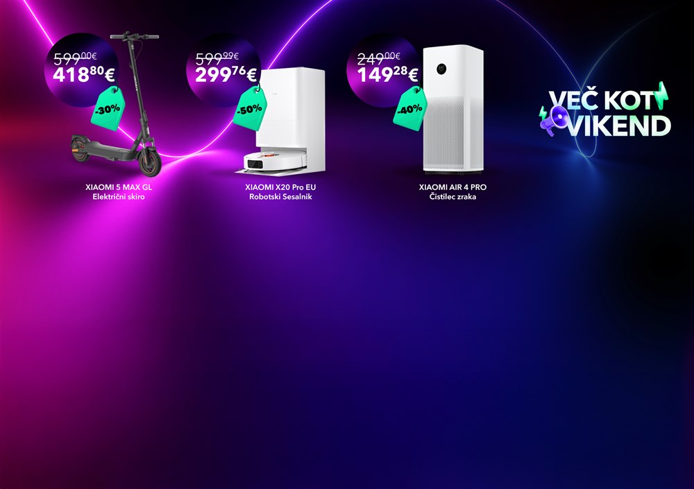 HP - VEČ KOT VIKEND SLIDER