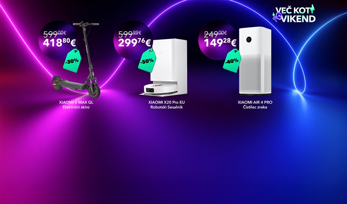 HP - VEČ KOT VIKEND SLIDER