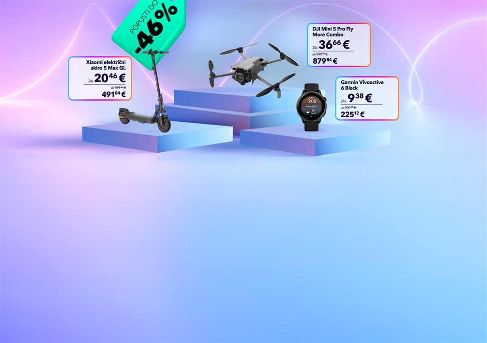 TELEMACH Razširjena ponudba naprav HP SLIDER