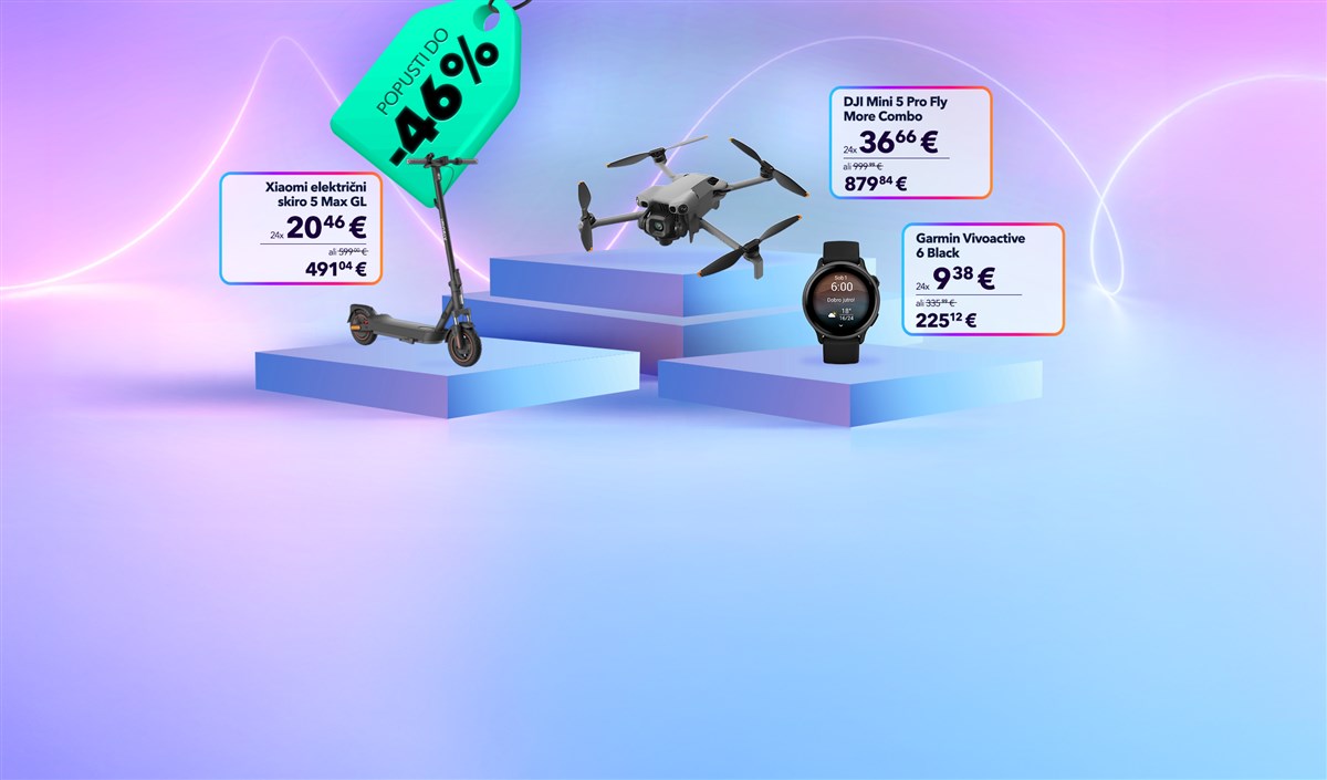 TELEMACH Razširjena ponudba naprav HP SLIDER