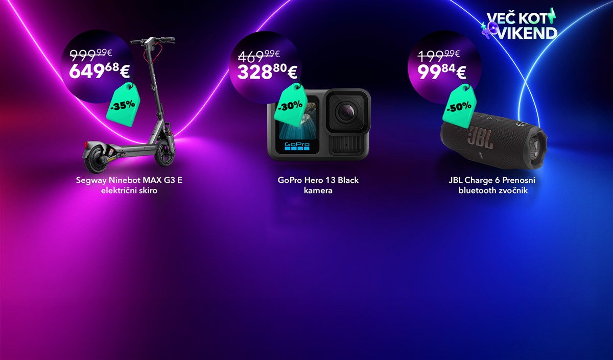 HP - VEČ KOT VIKEND SLIDER