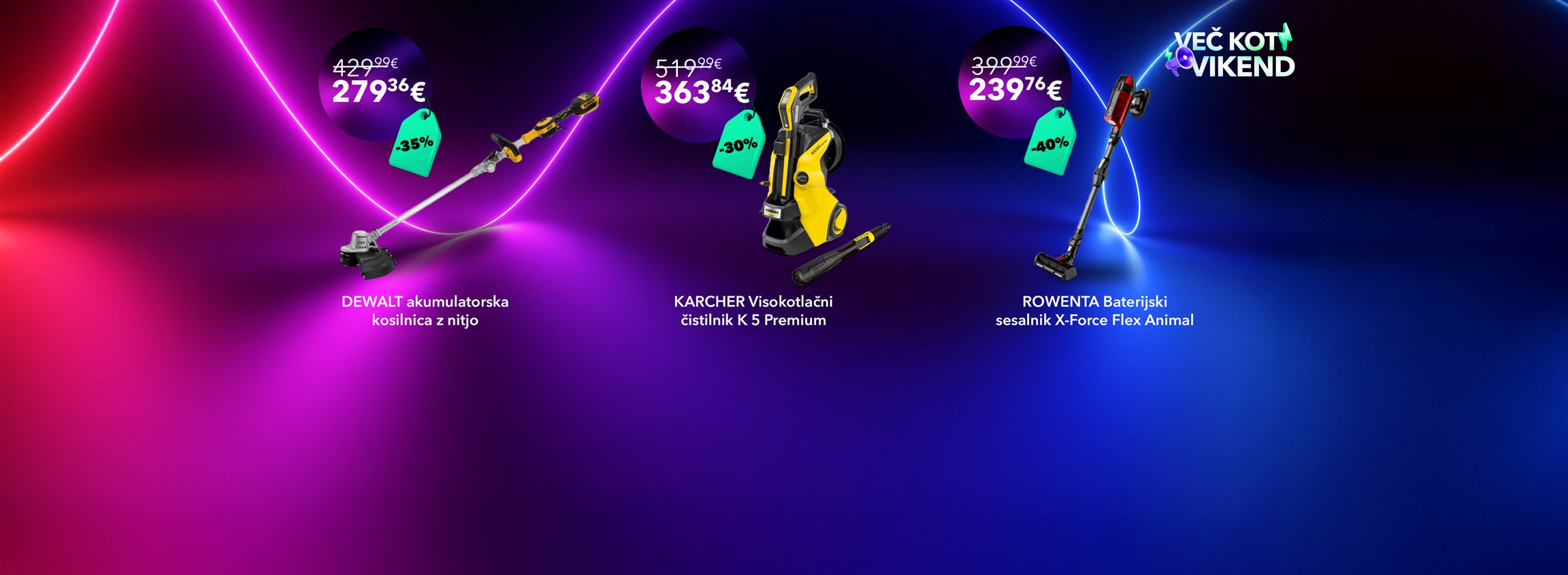 HP - VEČ KOT VIKEND SLIDER