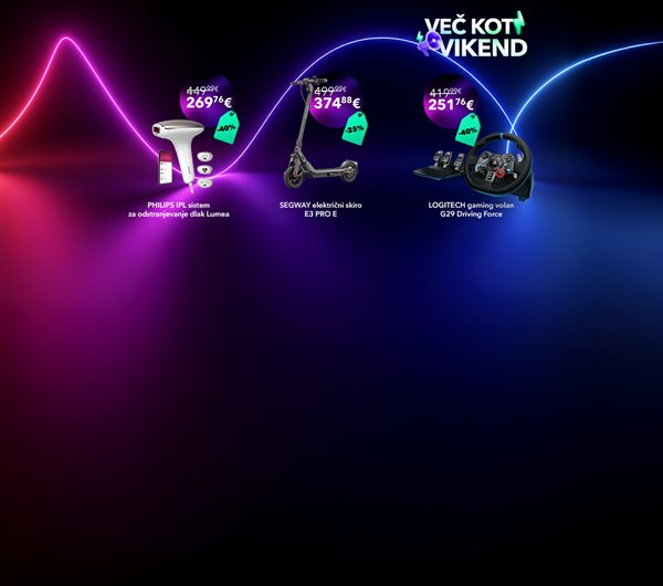 HP - VEČ KOT VIKEND SLIDER