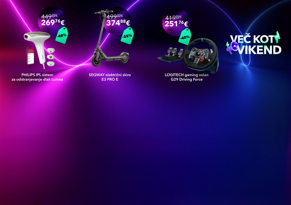 HP - VEČ KOT VIKEND SLIDER