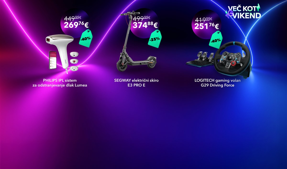 HP - VEČ KOT VIKEND SLIDER