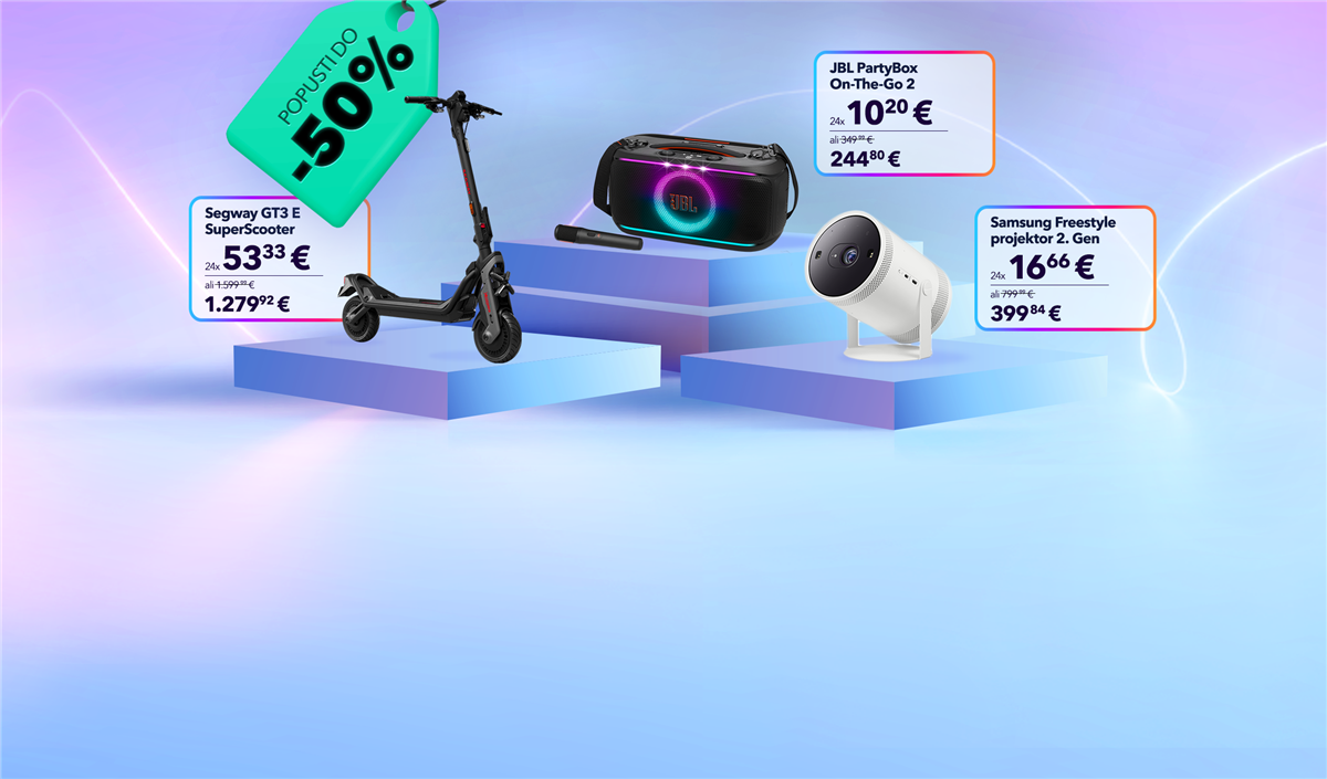 Laptop - TELEMACH Razširjena ponudba naprav HP SLIDER