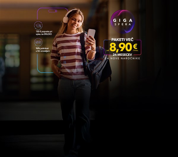Mobile - HP SLIDER Paketi VEČ