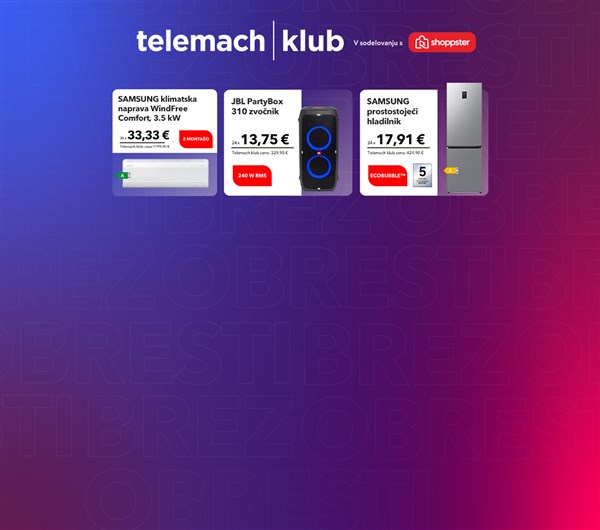 Mobile - TELEMACH CLUB MAJ