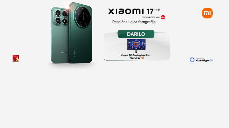 XIOAMI 17 SERIJA zdaj na voljo pri Telemachu