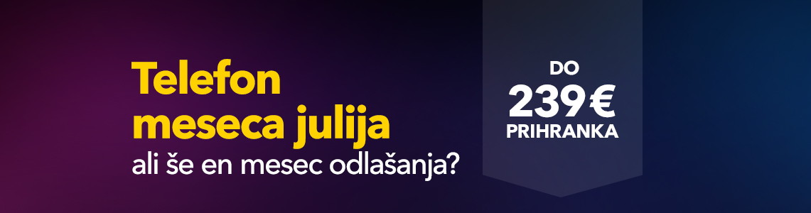 Telefon meseca julija