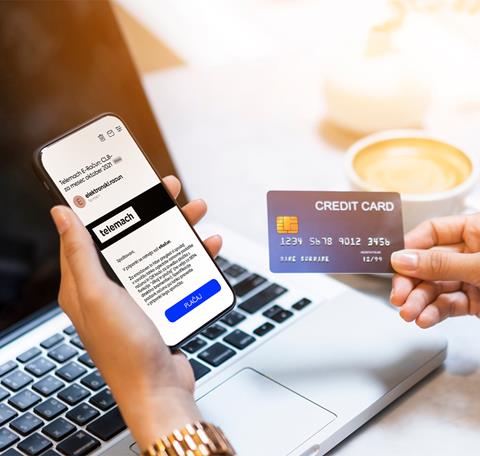 Možnost e-racuna pri Telemachu.