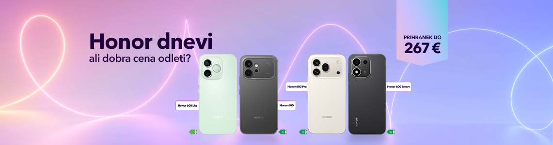 Ponudba naprav Honor v Honor dnevih