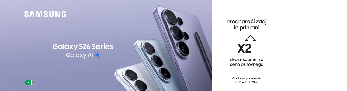 Promocija nove Samsung Galaxy S26 serije | desktop
