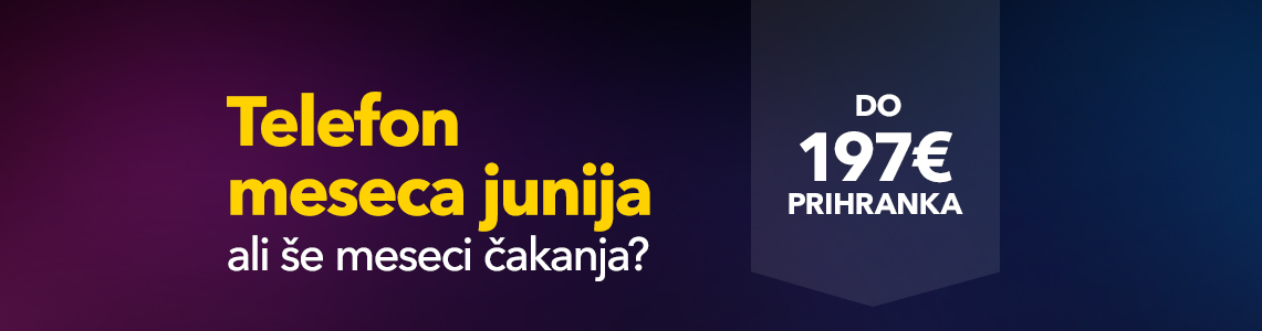 Telefon meseca junija