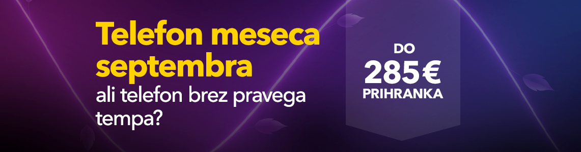 Telefon meseca septembra