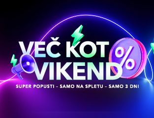 Več kot vikend promocija s XIAOMI Električni skiro 5 MAX GL, XIAOMI AIR Čistilec zraka 4 PRO in XIAOMI
Robotski Sesalnik X20 Pro EU | Mob