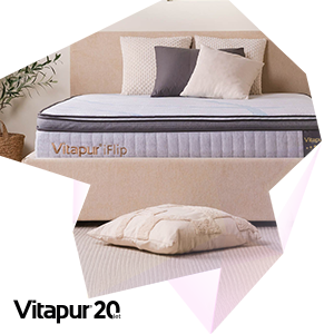 Vzmetnica iFlip s kompletom pižame in copat