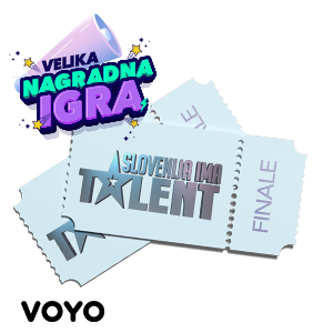 2 vstopnici za ogled finala Slovenija ima talent