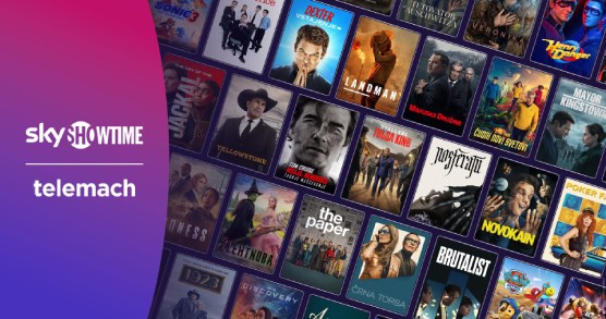 Telemach z decembrom bogati svoje mobilne in fiksne storitve, vključuje tudi SkyShowtime