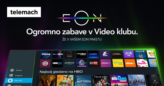 Telemach predstavil novo izkušnjo EON Video kluba